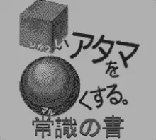 Image n° 1 - screenshots  : Shikakui Atama wo Maruku Suru - Joushiki no Shou